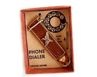 vintage rotary phone dialer, rotary phones, 1970's telephones, phone dialer ball, vintage telephone accessories, old school phones