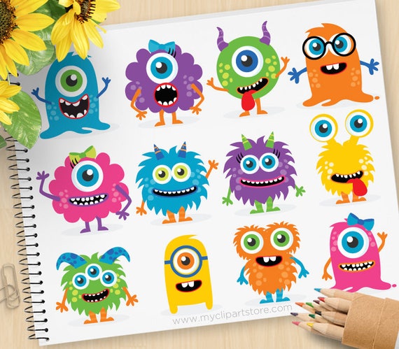 Download Monster Clipart, baby monster, cute monster, friendly ...