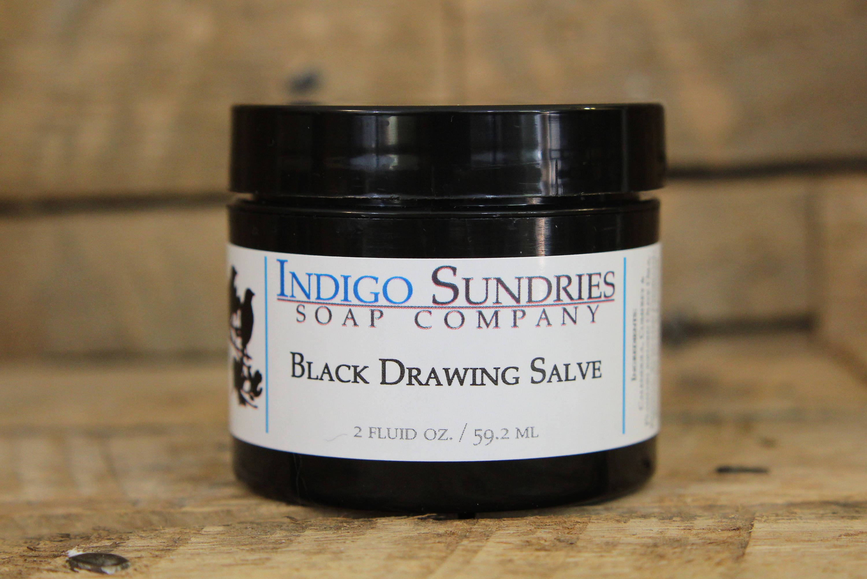All Natural Black Drawing Salve with Activated Charcoal
