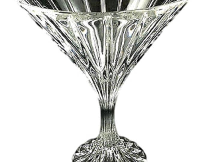 2 - Park Lane Martini Glasses, Vintage Crystal Stemware, Barware, Cocktails, Cocktail Glass, Toasting Glasses