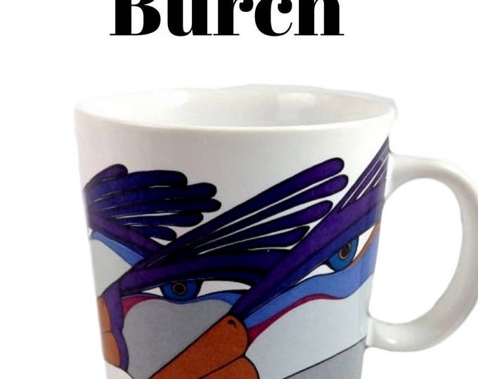 Laurel Burch Coffee Mug, Exotic Tropical Birds Mug, Laurel Burch Mug, Gift For Her, Gift For Bird Lover, Gift For Christmas, Exotic Bird Mug