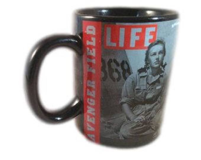 Life Magazine Coffee Mug Women's Air Corp Momento WWII Vintage Gift Veterans