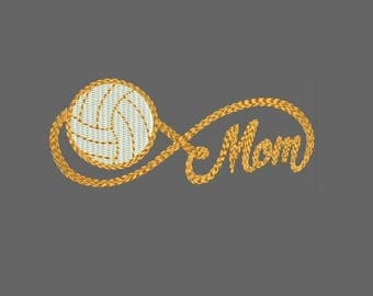 Infinity Sports Mom with Football Machine Embroidery Designs - Instant Download Applique Embroidery Design 319 D