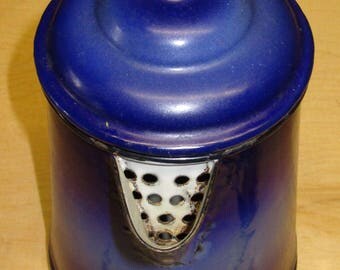 Vintage Blue Coffee Pot