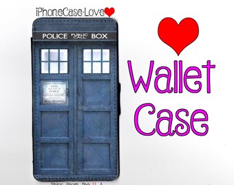 iPhone 7 Case - iPhone 7 Wallet Case - Tardis iphone 7 Case - Tardis iPhone 7 Wallet Case -Doctor Who iphone 7 case - Doctor Who iphone case
