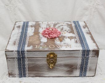 First Fight Box, First Fight Wine Box, Wedding Box, Ceremony, Wine Box Wedding, Ceremony Box, Wood Box, Memory Box, Wedding Keepsake Box,
