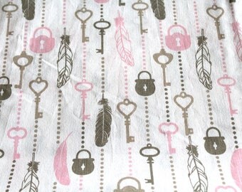 Deco fabric coupon 50 x 70 cm vintage