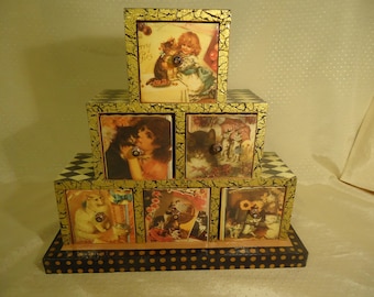 Cats, Kitties, Kittens Victorian Style Chest of Drawers