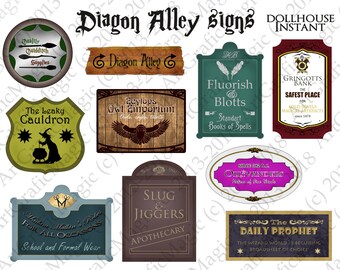 Diagon alley | Etsy