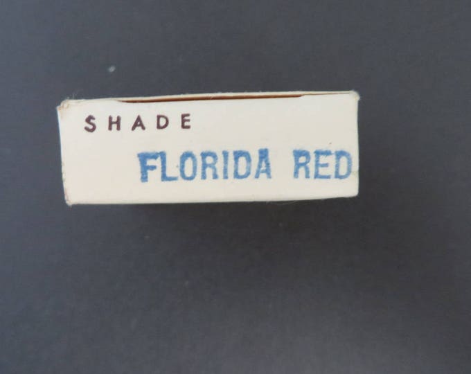 Germaine Monteil Rouge - Vintage Cream Rouge, Florida Red, New Old Stock, Collector's Makeup