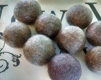 Wool dryer balls, Pkg of 4