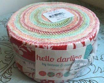 Hello Darling by Bonnie and Camille for Moda Fabrics - Jelly Roll