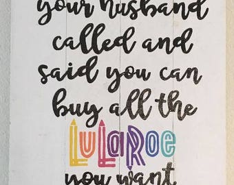 LulaRoe Sign