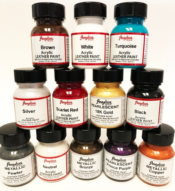 angelus leather paint basic kit