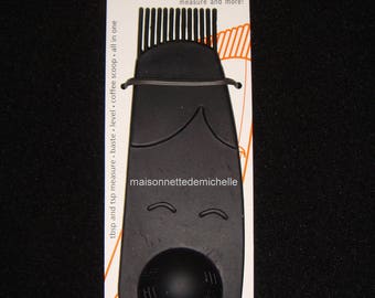 SEVEN UTENSILS IN A - SILICONE - BLACK