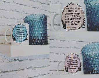 Teacher gift hope help belief