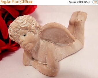 Cherub Figurine Naked Angel Baby United Design Corp Collectible Vintage 1992 Home Decor Valentine's Day Christmas Angel Gift