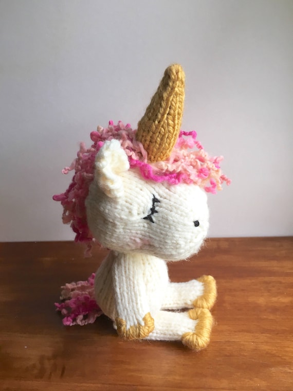 Unicorn PATTERN unicorn doll Easy Knitting knit