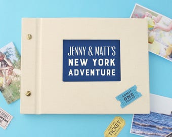 Personalised Typographic Mini Photo Album