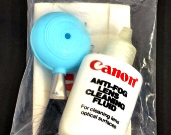 Canon EF FD Lens Cleaning Kit In Sealed Package Brand New NOS MiNTY !