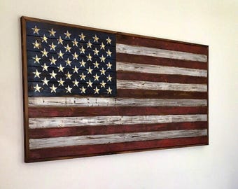 American Flag Wall Art burned reclaimed wood american flag wall art with winchester American Flag Wall Art burned reclaimed wood american flag wall art with winchester