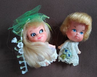 1967 Vintage Mattel Little Kiddles Dolls
