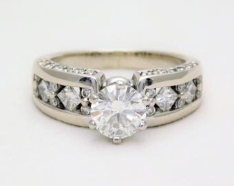 2.25ct Vintage Diamond Engagement Ring