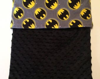 Girls batman blanket. Who doesn't love pink and purple ...