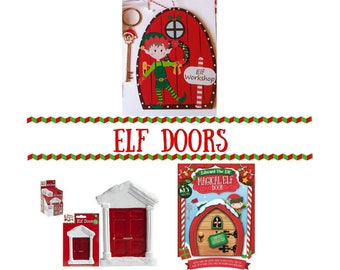 Elf Door Construction Printable Elf &amp; Safety Printable