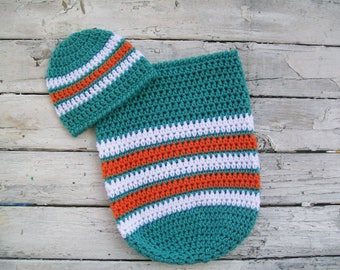 Miami Dolphin Baby Cocoon
