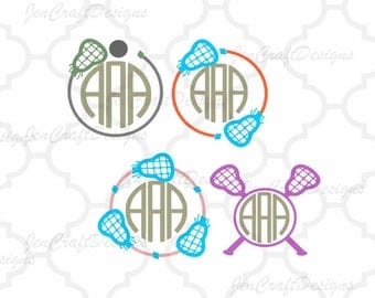 Lacrosse SVG, Lacrosse Monogram svg, LAX svg, Cricut, Silhouette,Cut File, Clipart SVG, Eps, Dxf, Png, Sports