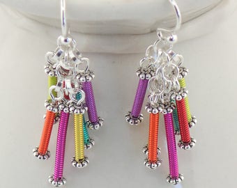 Wire Waterfall Earrings