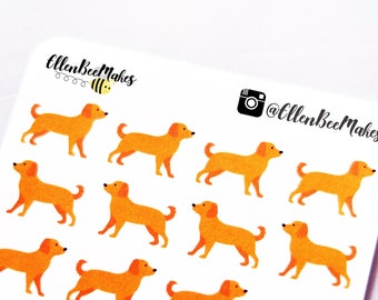 Golden Retriever / Labrador Decorative Stickers