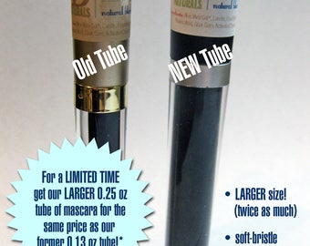 Mica and Oxide Free Black Mascara - Natural, Non-Toxic