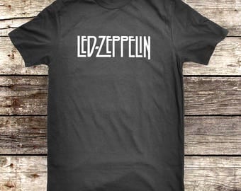 Led Zeppelin T-Shirt Hard Rock Blues Rock Heavy Metal Led Zeppelin Shirt Shirt Jimmy Page Tees Men Women S-3XL T-Shirt