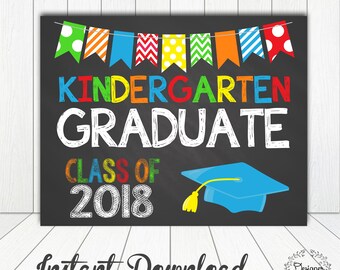 50 off sale kindergarten graduation banner printable pdf