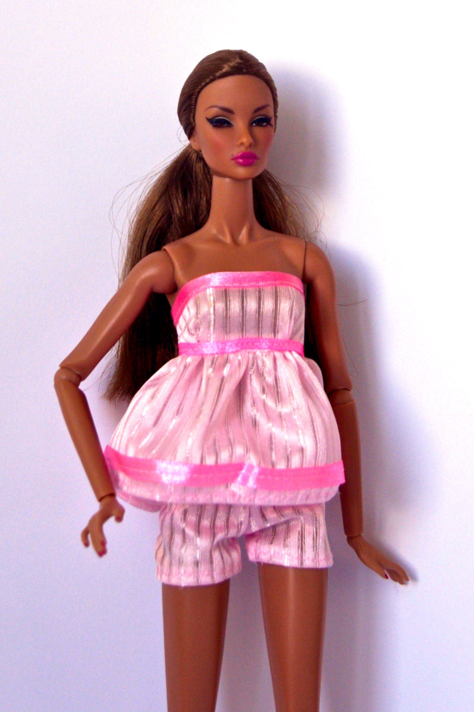 Barbie clothes Barbie shorts Barbie top Barbie lingerie