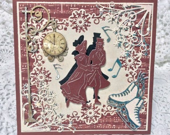 Carte de Noël faite main