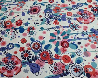 Larkspur Meadow-Flowers-Cotton Fabric from Alexander Henry Fabrics