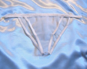 white nylon panties free shipping see through knickers transparent Sexy erotic lingerie Birthday Present wife girlfriend bride XS up to 3XL