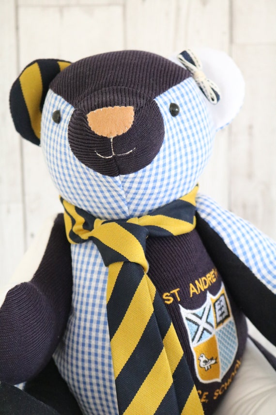 school uniform keepsake bear