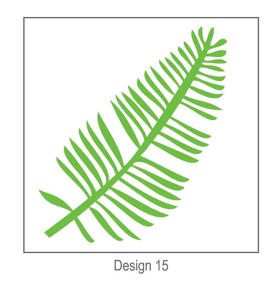 Download SVG Digital Leaf Template 15 Cricut and Silhouette Ready