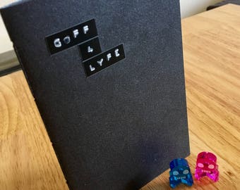 Goff 4 Lyfe A6 notebook with black pages