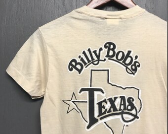 XS * thin vintage 80s Billy Bob's Texas honky tonk t shirt