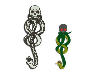 Dark mark Embroidery design - Machine embroidery design