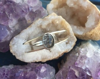 Rutilated Quartz Sculptural Ring