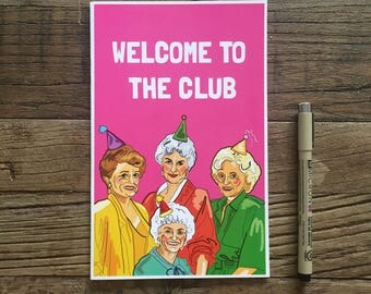 Golden Girls Greeting Card
