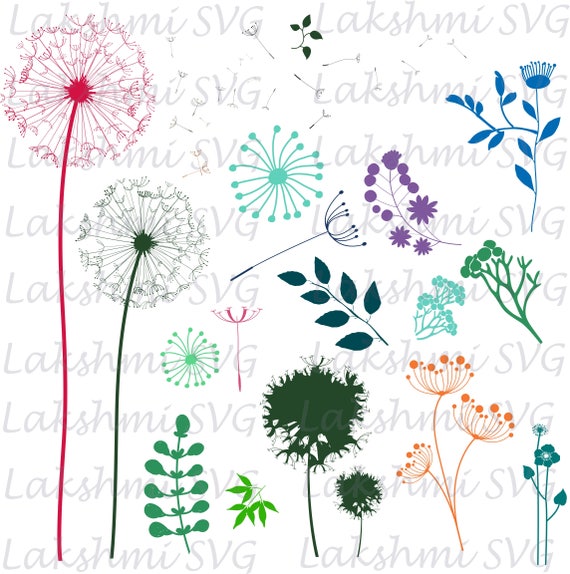 Flower SVG Bundle, Flower clipart, Flower cut files, svg files for