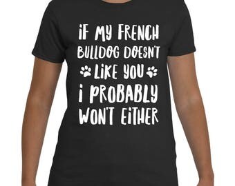 French bulldog shirt | Etsy