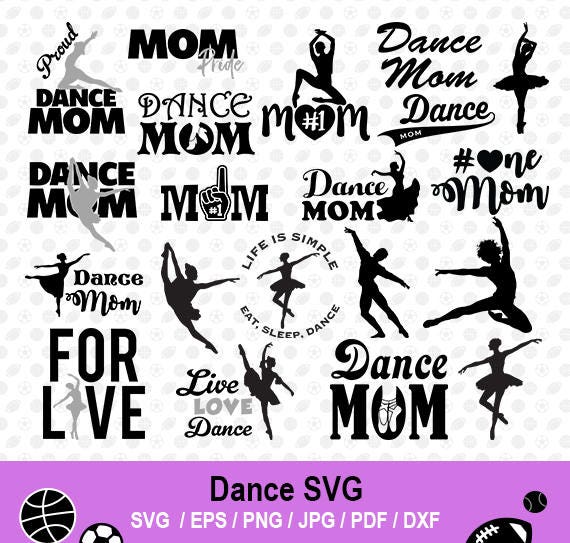 Download Dance SVG Dance Silhouette Dance Clipart Dance Mom Live